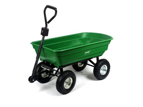 Garden Line Baštenska transportna kolica 300kg, 75l, Green