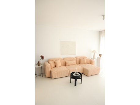 Atelier del Sofa Ugaona sofa Kuba Powder