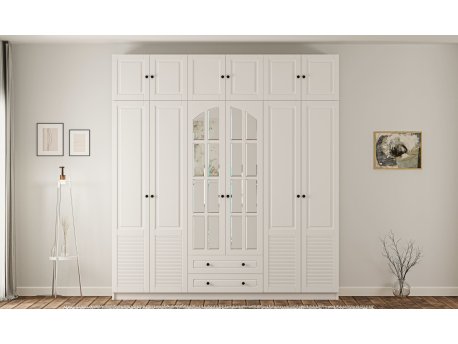 HANAH HOME Ormar bela mat boja Rb 185 20 (167RAB1214)