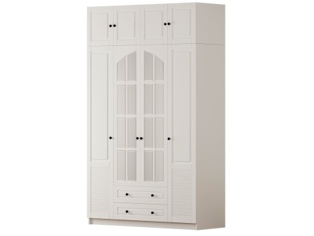 HANAH HOME Ormar mat bele boje Rb 185 18 (167RAB1208 )
