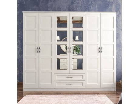 HANAH HOME Ormar mat bela boja Rb 053 (167RAB1179)