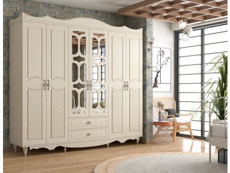 HANAH HOME Beli ormar Rb 049 (167RAB1210)