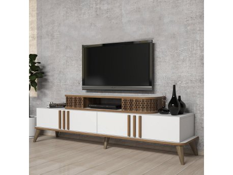 HANAH HOME TV polica Eylul - White