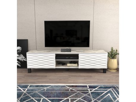 HANAH HOME TV polica Lukas Ephesus White