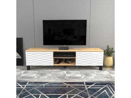 HANAH HOME TV polica Lukas Sapphire White