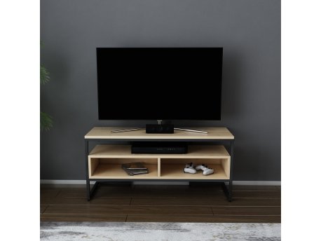 HANAH HOME TV polica Merrion Black Oak