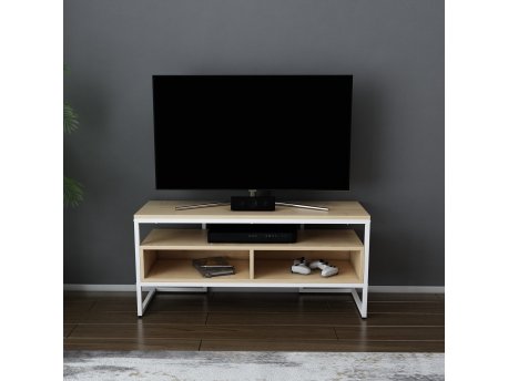 HANAH HOME TV polica Merrion White Oak