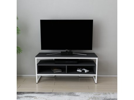 HANAH HOME TV polica Merrion White Anthracite