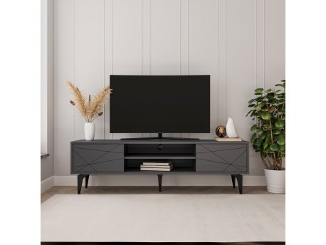 HANAH HOME TV polica Brendon Anthracite