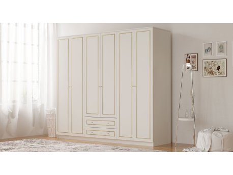 HANAH HOME Ormar mat bele boje Rb 085