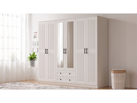 HANAH HOME Ormar mat bela boja Rb 075 (167RAB1184)