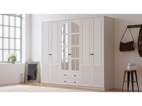 HANAH HOME Ormar mat bela boja Rb 114
