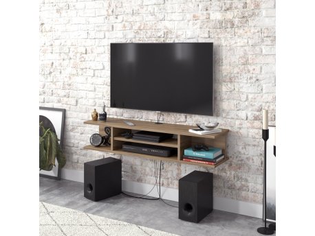 HANAH HOME TV polica Pivot Walnut