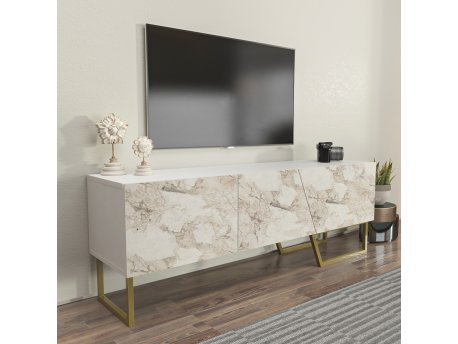 HANAH HOME TV polica Parla White 875ZNA4558