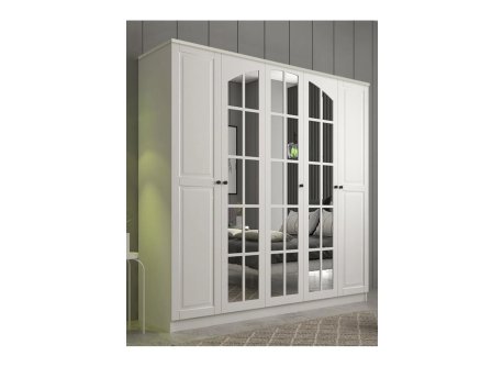 HANAH HOME Ormar mat bele boje Rb 016