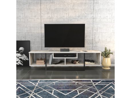 HANAH HOME TV polica Asal 150 Black Ephesus