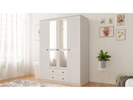 HANAH HOME Ormar mat bele boje Rb 063 02