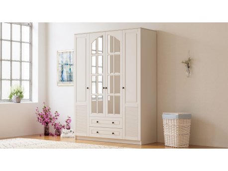 HANAH HOME Ormar bela mat boja Rb 113