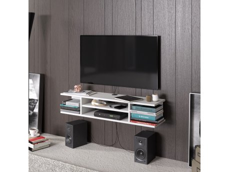 HANAH HOME TV polica Pivot White