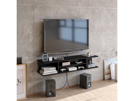 HANAH HOME TV polica Pivot Black