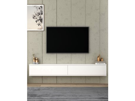 HANAH HOME TV polica Tuva White