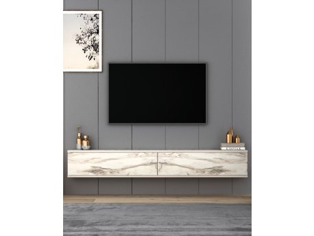 HANAH HOME TV polica Tuva Ephesus Marble