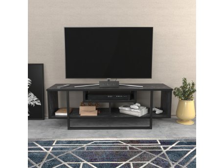 HANAH HOME TV polica Asal 120 Black