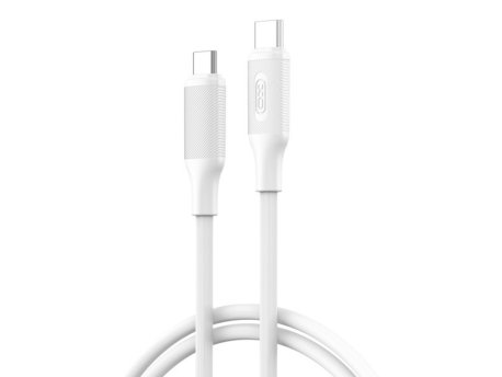 XO XO kabl za telefon USB-C - USB-C 1m 60W WHITE