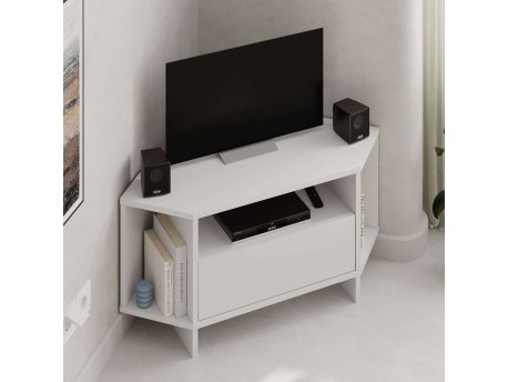 HANAH HOME TV polica Viva White