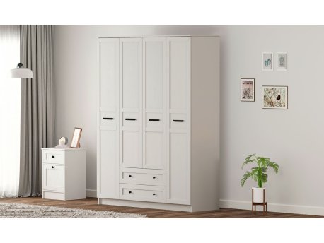 HANAH HOME Ormar mat bele boje Rb 168 01 001