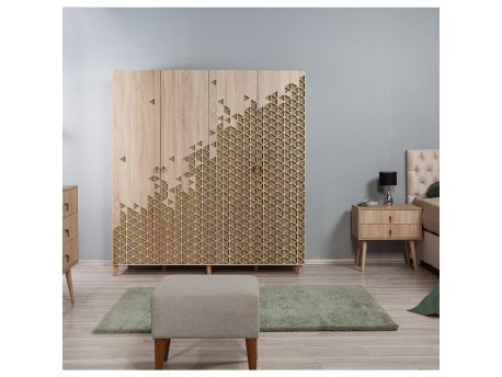 HANAH HOME Ormar boje drveta Imaj 120