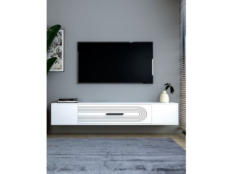 HANAH HOME TV polica Kodaks L3 White