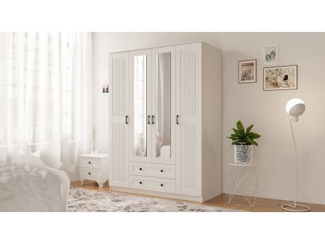 HANAH HOME Ormar mat bela boja Rb 074