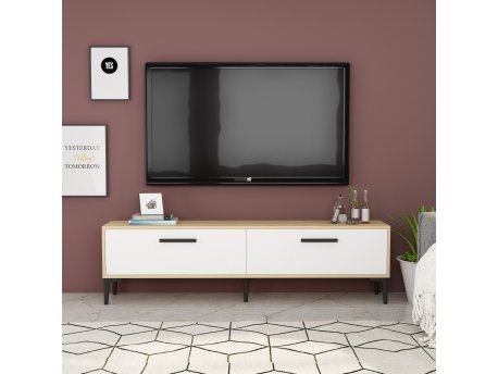 HANAH HOME TV polica Inel Sapphire White