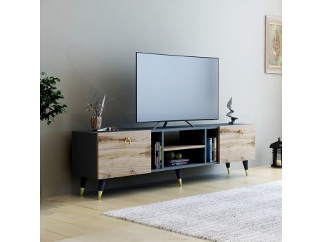 HANAH HOME TV polica Rudy Ciragan Anthracite