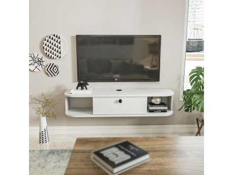 HANAH HOME TV polica Ibarra White