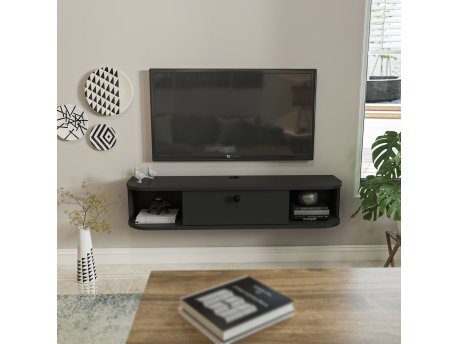 HANAH HOME TV polica Ibarra Anthracite