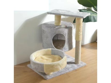 Bolzz Češko za mačke Pini Light Gray