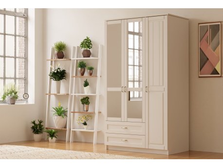 HANAH HOME Ormar mat bele boje Rb 119 02