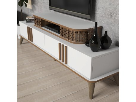 HANAH HOME TV polica Eylul White