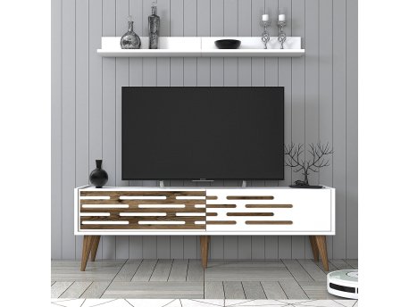 HANAH HOME TV polica Valensiya 140 - White