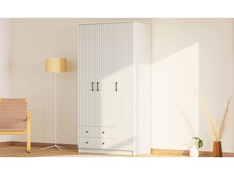 HANAH HOME Ormar mat bela boja Rb 185 01
