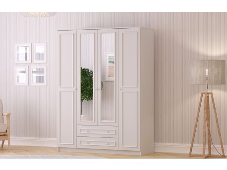 HANAH HOME Mat bela boja ormar Rb 186 03