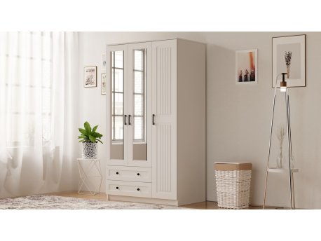 HANAH HOME Ormar Mat bela boja Rb 073