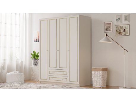 HANAH HOME Ormar mat bele boje Rb 078