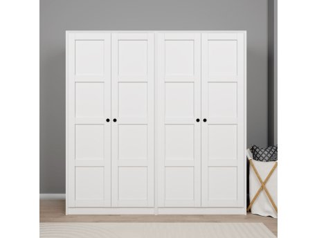 HANAH HOME Ormar bele boje Lucas 1600 87