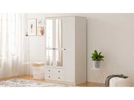 HANAH HOME Ormar mat bele boje Rb 062 03
