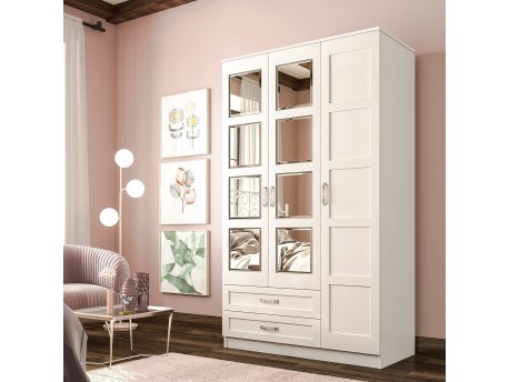 HANAH HOME Ormar mat bela boja Rb 050