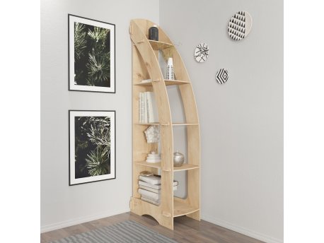 HANAH HOME Polica za knjige Orsa Oak
