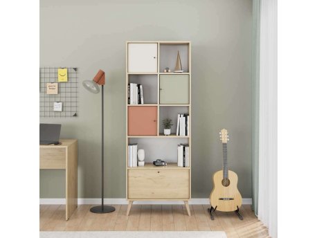 HANAH HOME Polica za knjige Tkt 940 Fx 1